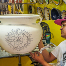 ceramic, bowl, tile shop, pottery, artist, Puerto Vallarta Walking Tours