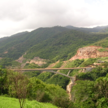 Progressive bridge to San Sebastian