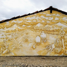 Agave Harvest Mural